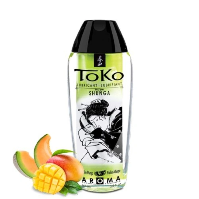 Jadalny Lubrykant O Smaku Melona I Mango Toko Aroma Personal Lubricant Melon-Mango 165Ml Shunga 