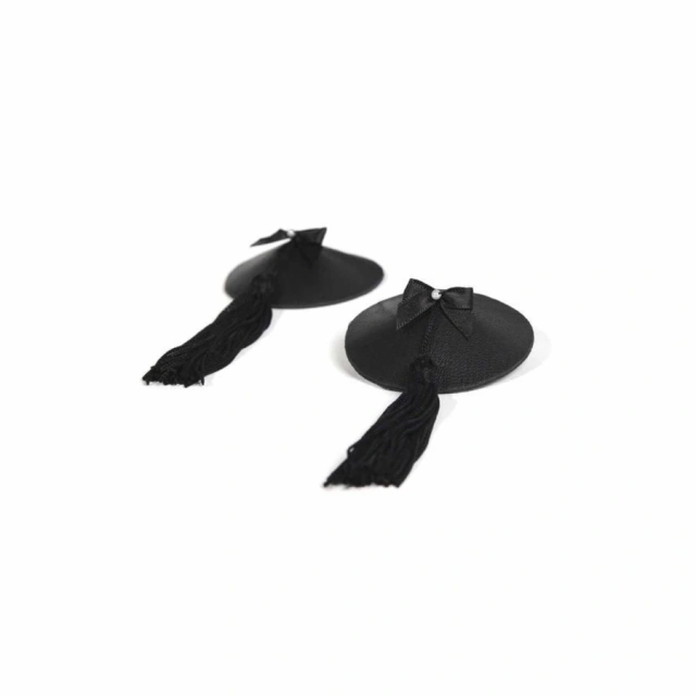 Nasutniki Burlesque Pasties Black Bijoux Indiscrets 