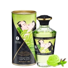 Jadalny Olejek Rozgrzewający Do Miejsc Intymnych O Smaku Sorbetu Owocowego Aphrodisiac Warming Oil Midnight Sorbet 100Ml Shunga 