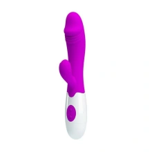 Wibrator Snappy Nowoczesny Design Fioletowy 