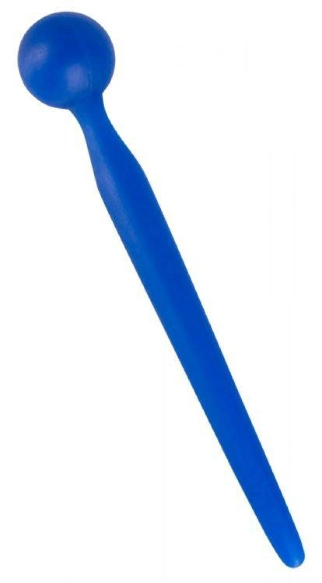 Silikonowy Penisplug Sperm Stopper Niebieski 