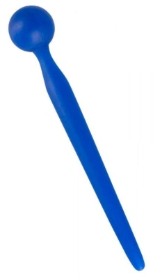 Silikonowy Penisplug Sperm Stopper Niebieski 