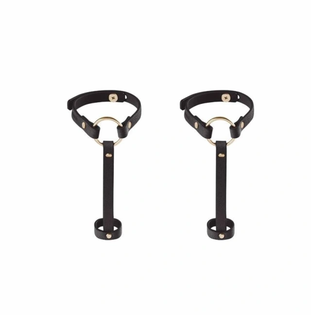 Paski na dłonie Maze Simple Hand Piece Black Bijoux Indiscrets 