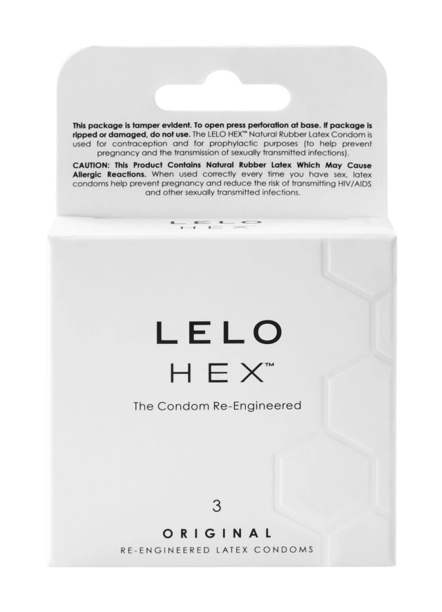 Prezerwatywy Hex Original Lelo | 100% ORYGINAŁ| DYSKRETNA PRZESYŁKA