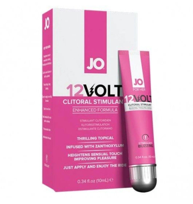Serum Stymulujące Dla Kobiet For Her Clitoral Serum Buzzing 12Volt 10 Ml System JO 