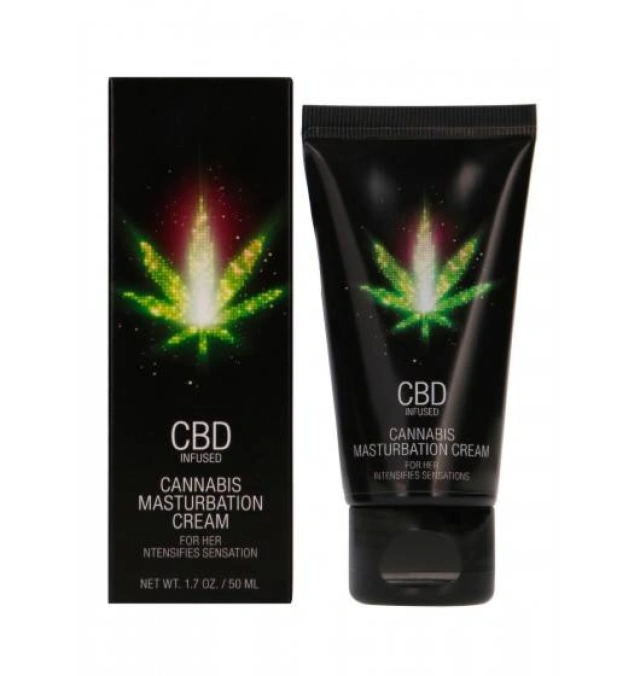 Krem do Masturbacji dla Niej Shots CBD Cannabis  50 ml 