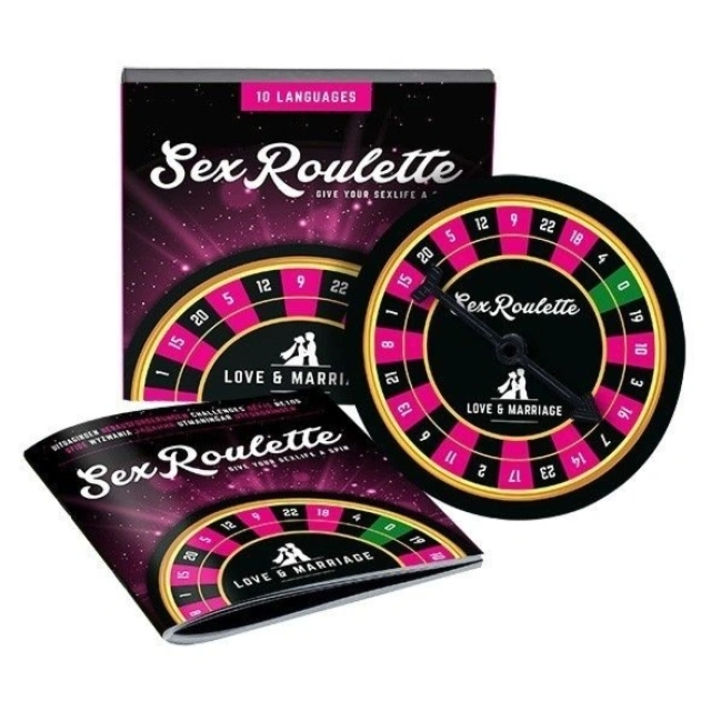 Gra Erotyczna Ruletka Sex Roulette Love & Marriage Tease&Please 