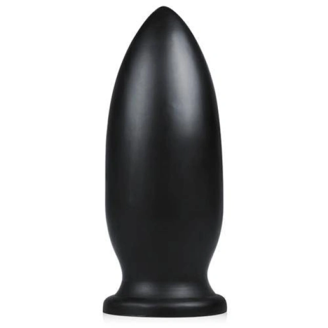 Super Grube Dildo Analne Yellow Dog Czarny 