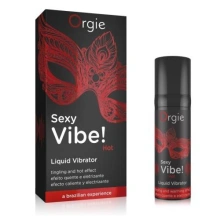 Wibrator W Płynie Sexy Vibe! Hot Liquid Vibrator 15 Ml Orgie 