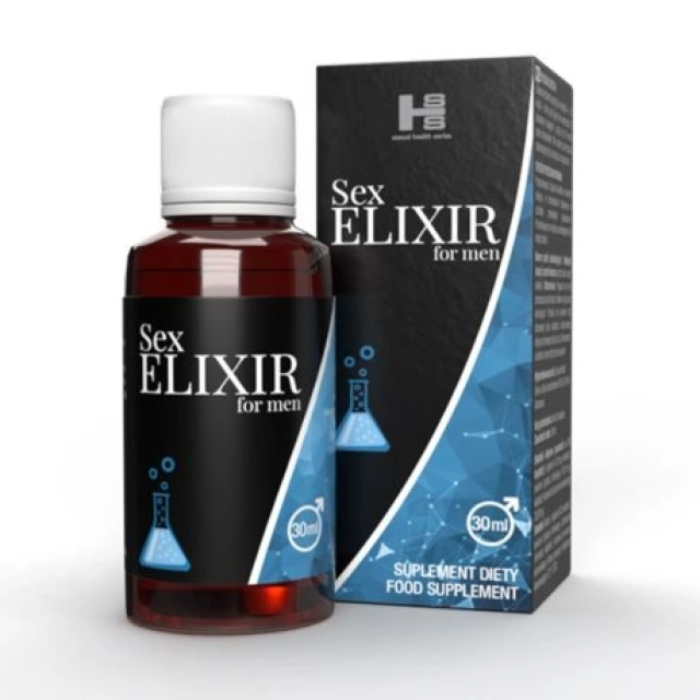 Sex Elixir for Men Krople na Mocniejsze Podniecenie i Pewność Siebie 30ml 