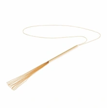 Naszyjnik Metallic Chain Whip & Necklace Gold Bijoux Indiscrets 