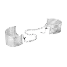 Kajdanki Desir Metallique Mesh Silver Handcuffs Bijoux Indiscrets 