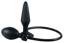 Korek Analny Pompowany True Black 