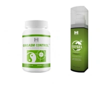 Zestaw na Wydłużenie Stosunku Orgasm Control 60tab + Żel 100ml 