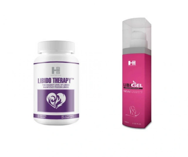 Mega Zestaw Libido Therapy 30 tab. + LibiGel 100ml 