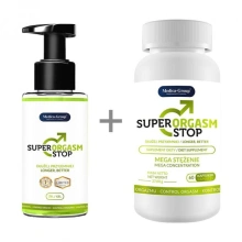 Zestaw na Super Orgasm Stop 60 kaps. + Żel 150ml | 100% ORYGINAŁ| DYSKRETNA PRZESYŁKA
