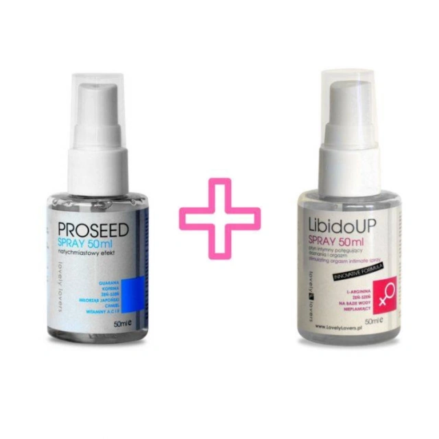 Zestaw dla Dwojga Spray PROSEED 50ml + Spray LibidoUp 50ml 