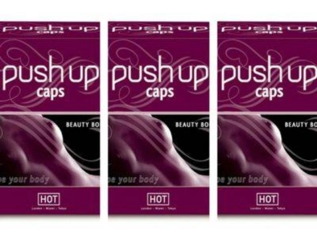 Mega Zestaw PUSH UP! Jędrniejszy i Większy Biust 180 caps | 100% ORYGINAŁ| DYSKRETNA PRZESYŁKA
