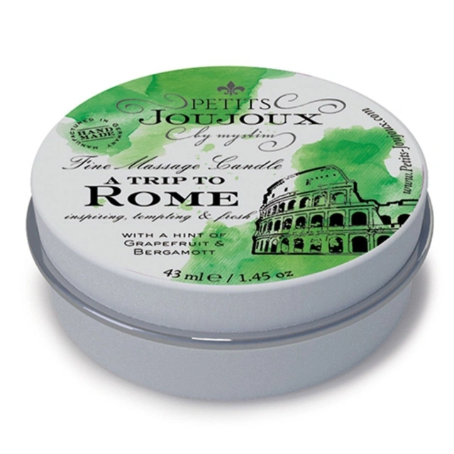 Świeczka Do Masażu Fine Massage Candles A Trip To Rome 33 G Petits Joujoux | 100% ORYGINAŁ| DYSKRETNA PRZESYŁKA