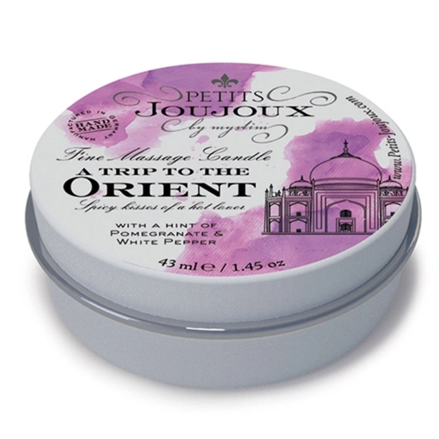 Świeczka Do Masażu Fine Massage Candles A Trip To The Orient 33 G Petits Joujoux | 100% ORYGINAŁ| DYSKRETNA PRZESYŁKA