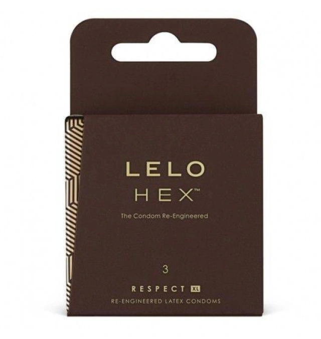 Prezerwatywy Hex Respect Xl Lelo | 100% ORYGINAŁ| DYSKRETNA PRZESYŁKA