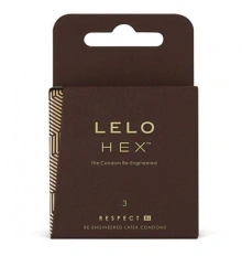 Prezerwatywy Hex Respect Xl Lelo | 100% ORYGINAŁ| DYSKRETNA PRZESYŁKA