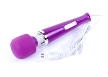Masażer Wibracyjny Magic Massager Wand B-Series Magic 10 Funkcji Zasilanie Sieciowe Fioletowy | 100% ORYGINAŁ| DYSKRETNA PRZESYŁKA