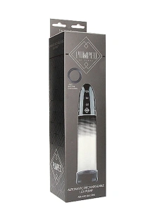Pompka do penisa automatyczna 30,5 cm z 3 trybami i USB – kontrola podciśnienia – Automatic Rechargeable Luv Pump Black