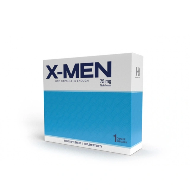 Kapsułka dla mężczyzn suplement diety – X-Men 1 kapsułka