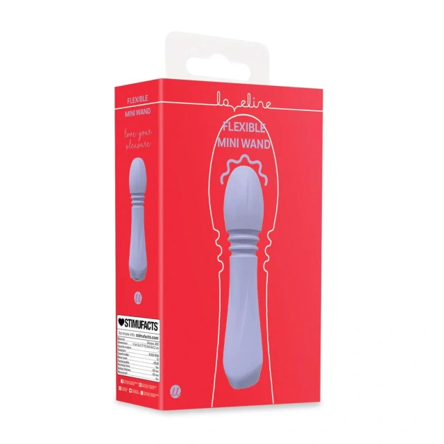 Mini Flexible Wand Vibrator - Lavender
