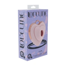 Luvie - Heart-shaped AirTap Vibrator - Pink