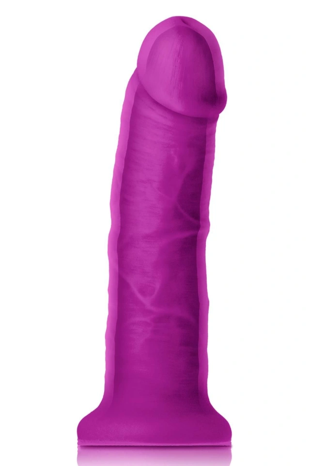 Dildo Ns Novelties Colours Dual Density Girth Dong Purple NS Novelties