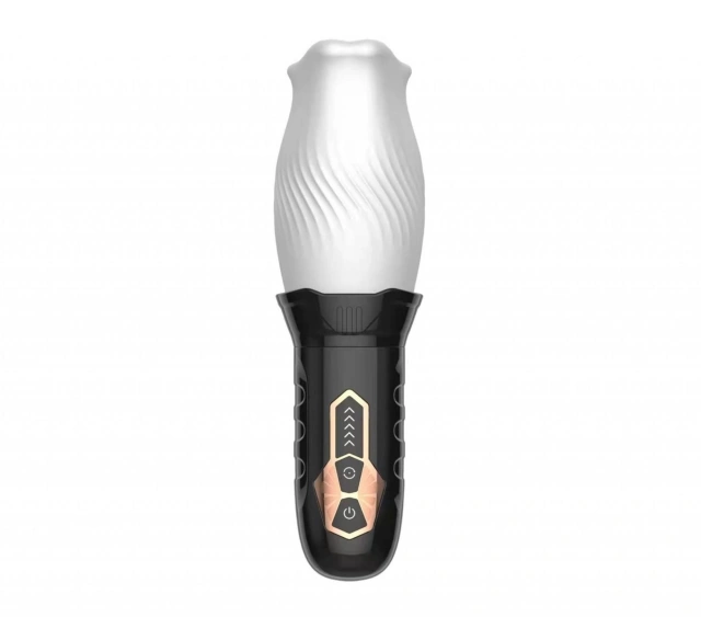 Automatyczny Masturbator Head Rotating And Vibration Stimulating Masturbator Upgrade 2.0 B - Series Cute z Obrotowymi Kulkami | 100% ORYGINAŁ| DYSKRETNA PRZESYŁKA