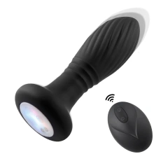 Korek Analny Lighting Anal Plug Black B - Series Cute Czarny 