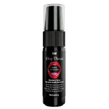 Spray do Seksu Oralnego Deep Throat Strawberry 12ml Intt 