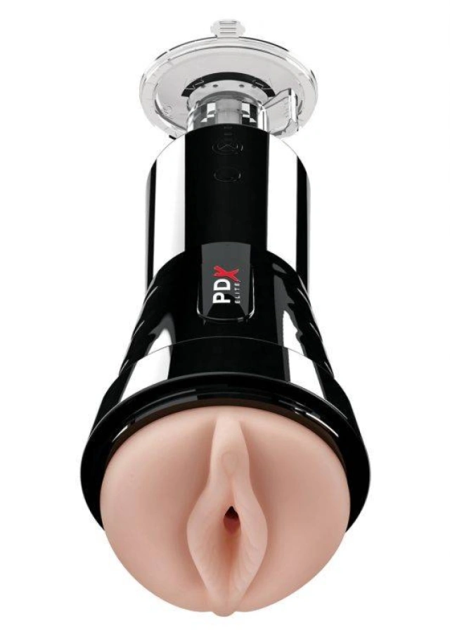 Masturbator Pdx Elite Cock Compressor Vibrating Stroker Light Pipedream 