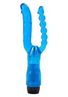 Podwójny Wibrator Dual Penetrator Niebieski 