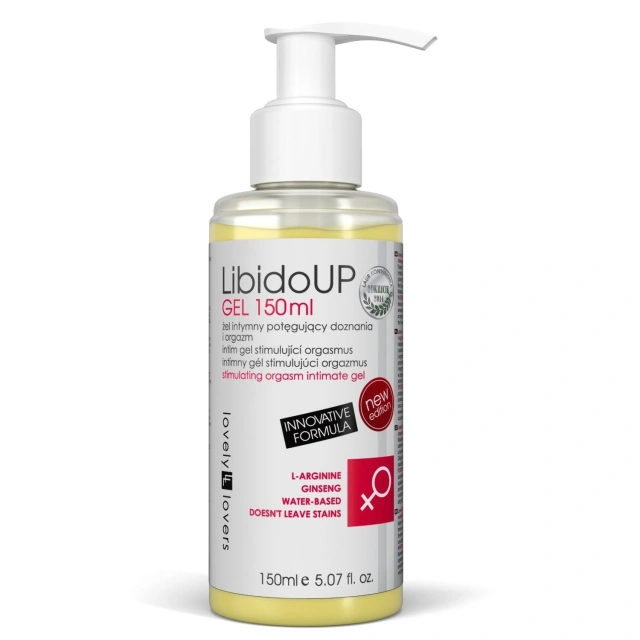Libidoup Gel Żel Stymulujący 150 Ml Lovely Lovers | 100% ORYGINAŁ| DYSKRETNA PRZESYŁKA