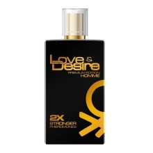 Love And Desire Gold Homme Feromony Dla Mężczyzn 100 Ml 