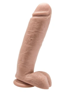 Klasyczne Dildo z Jądrami Get Real 23cm Cielisty 