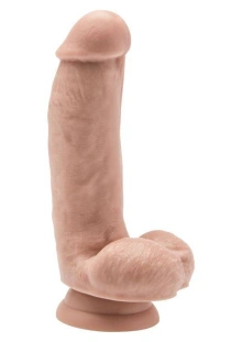 Klasyczne Dildo z Jądrami Get Real 15cm Cielisty 
