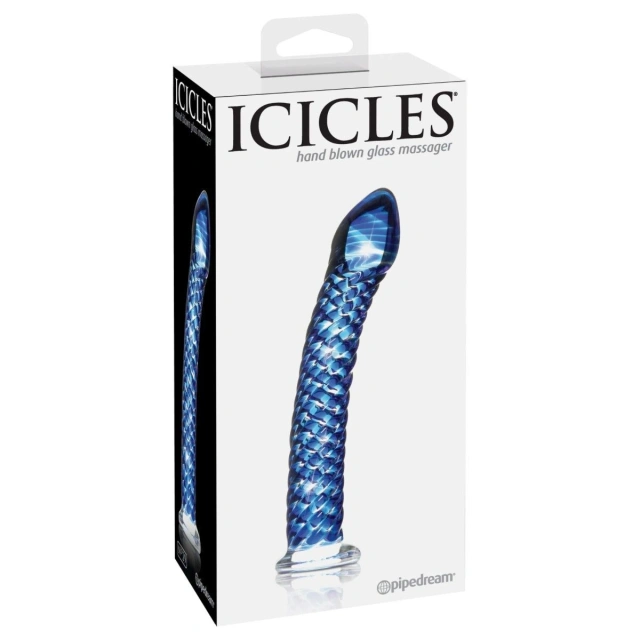 Luksusowy szklany masażer No.29 Massager Icicles 