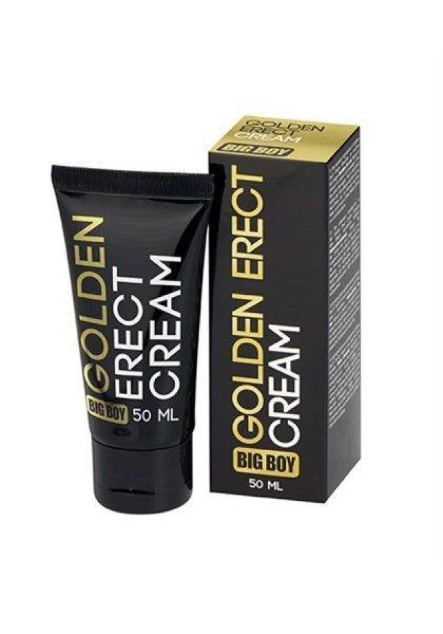 Krem Big Boy Golden Erect Wzmocniona i Wydłużona Erekcja 50ml 