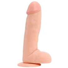 Realistyczne Dildo z Przyssawką Prawdziwa Rozkosz 28cm Cielisty 