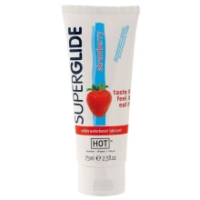 Żel Wodny Hot Superglide Truskawkowy 75ml 