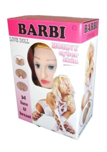 Dmuchana Lalka Barbi 3D 2 Otwory Realistyczna 