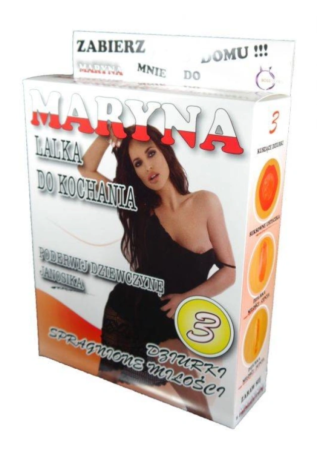 Dmuchana Lalka Maryna 3 Otwory 