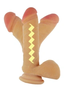 Realistyczne Dildo z Przyssawką Morfeusz Elastyczne 20cm 