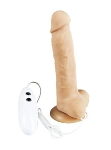 Realistyczny Wibrator Rotacyjny z Przyssawką Cesar 18cm 