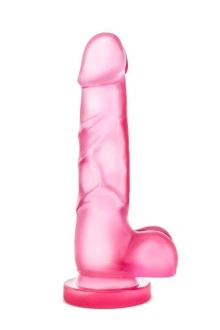 Realistyczne Dildo z Przyssawką 20cm Różowy 